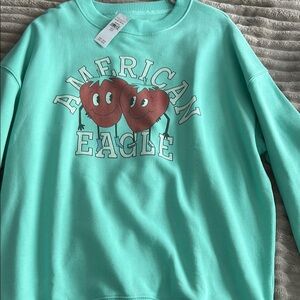 American Eagle Outfitters Mint Green Top